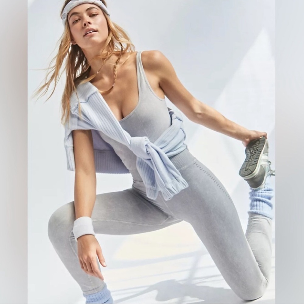 NWOT Free People Good Karma Onesie
